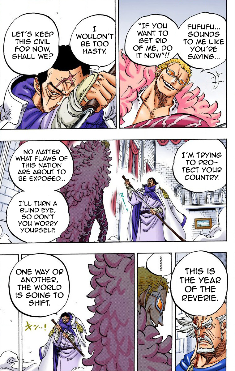 One Piece - Digital Colored Comics Chapter 735 18